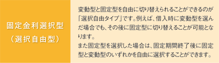 固定金利選択型